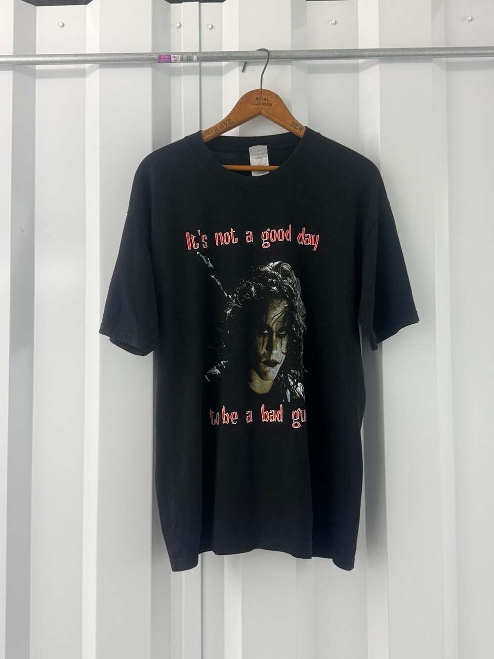 Vintage 2004 The Crow Brandon Lee Movie Promo T-Shirt Large It's Not A Good Day